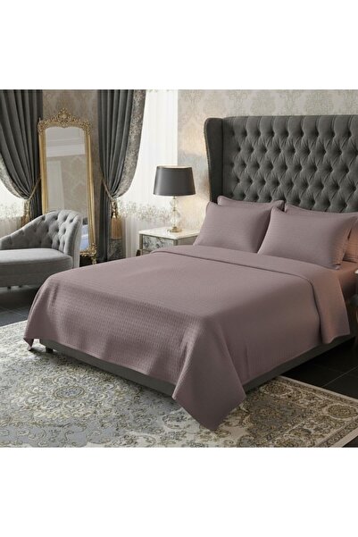 Pucioasa Crepe linen 1 person, 100% cotton, powder purple