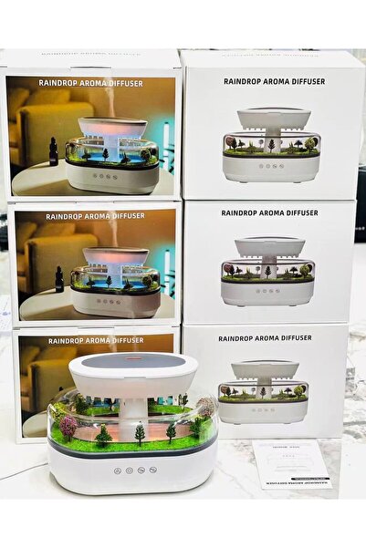 Generic Raindrop Aroma Diffuser & Humidifier | Ultrasonic Essential Oil Diffu...