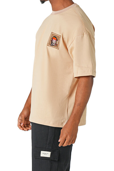 hendam Men's casual t-shirt with embroidered print
