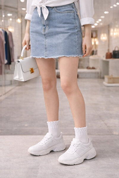 BY BNN Women's Seamless Toe Socks with Gathered Detail, 4-Pack