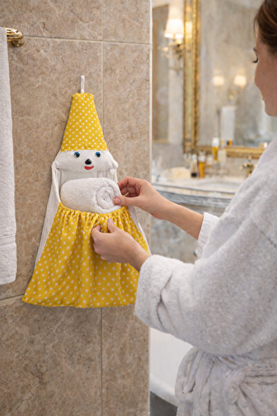 ALAS Organizator pentru baie cu suport pentru agățat, suport pentru pungi dec...