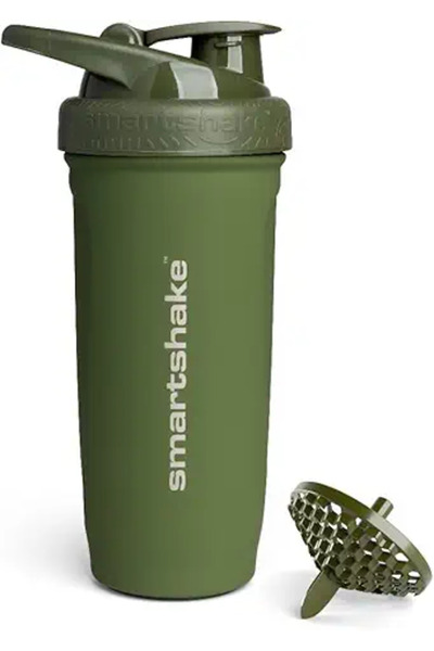 SMART SHAKE خلاط سمارت شيك ريفورس سعة 900 مل / 30 أونصة مصنوع من الفولاذ المق...