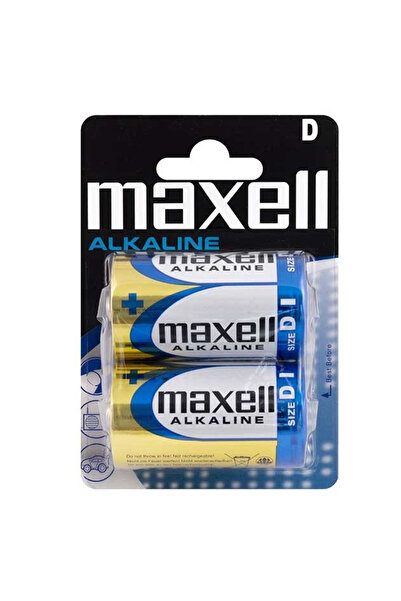 Maxell Baterie alcalină R20 (D) 2 buc/set