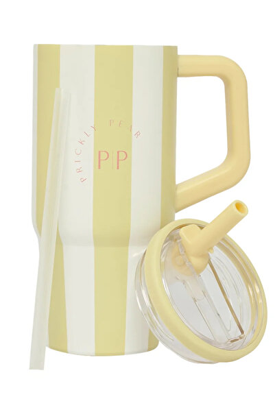 PRICKLY PEAR Stainless Steel 20 Oz Hydrator 2.0 Water Bottle Sunshine Stripe