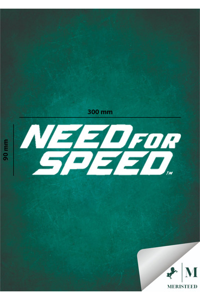 meristeed ملصق سيارة نيد فور سبيد للسيارات والدراجات النارية والزجاج والكمبيو...