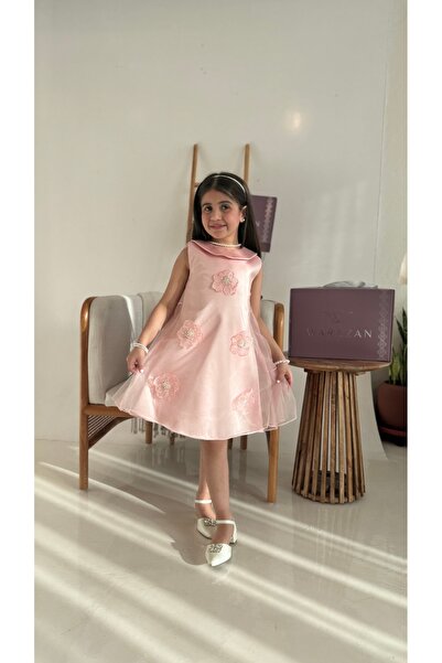 Warazan Elegant girls' dress for special occasions