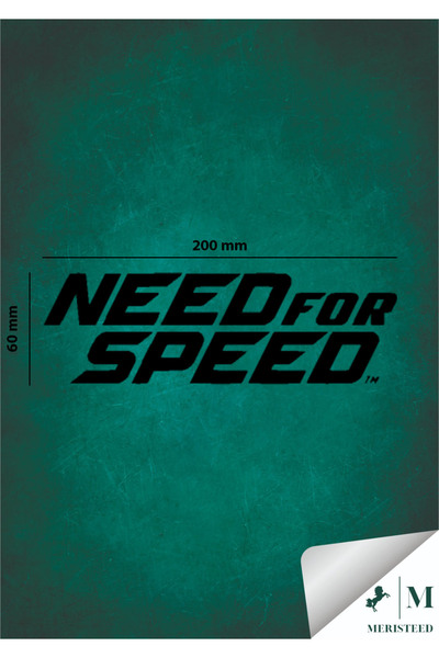 meristeed ملصق سيارة نيد فور سبيد للسيارات والدراجات النارية والزجاج والكمبيو...