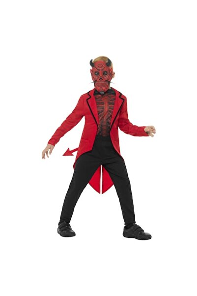Smiffys Red Devil Costume 7-9 Years