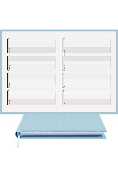 BİDEFTER Guitar Notepad – Blank and Tab-Indexed - 100% Handmade, 2026 Collect...