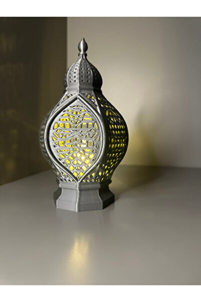 3Dark Print RAMAZAN KANDİLİ MUMLU (HEDİYELİK)