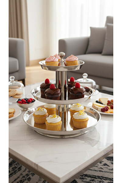 Generic Multi-tiered dessert and fruit stand for serving and organization, 50...