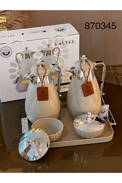 Louvre Thermos set with tray and two trays