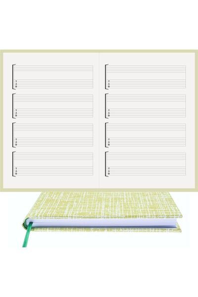 BİDEFTER Guitar Notepad – Blank and Tab-Indexed - 100% Handmade, 2026 Collect...