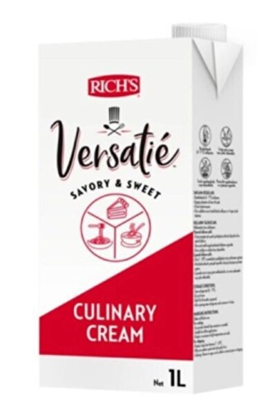 Rich's Versatie Sıvı Krema 1 Lt (ŞEKERSİZ) x 3 adet