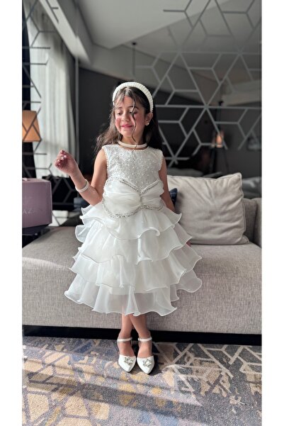 Warazan Elegant girls' dress for special occasions