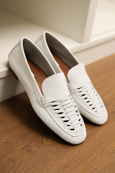 by selvi Lukka Shoes Genuine Leather Women's Alvin Vizyon Handmade Ballerinas