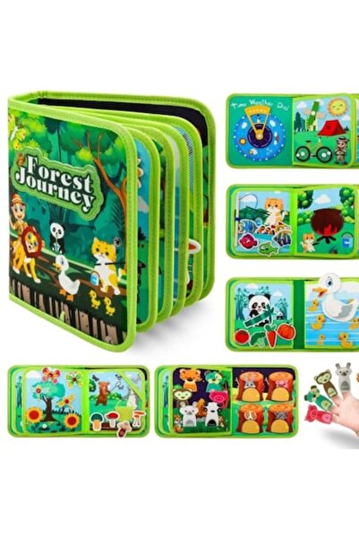 hopinoo ™ Forest Journey – Carte Montessori Interactiva, Educationala si Senz...