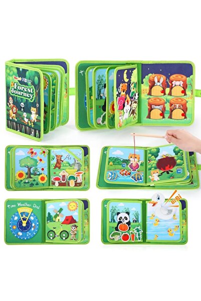 hopinoo ™ Forest Journey – Carte Montessori Interactiva, Educationala si Senzoriala
