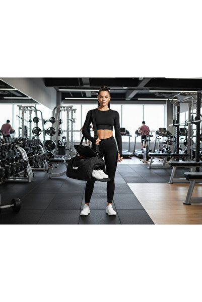 HAWK Spor Çantası Ayakkabı Gözlü Gym Fıtness Valiz Seyahat Unısex El Ve Omuz ...