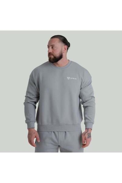 GymBeam Hanorac relaxat ZOA fumuriu