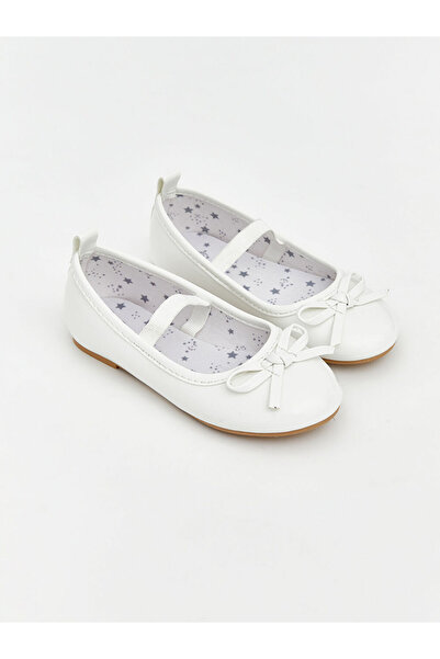 LC Waikiki Bela mašna B Štampano Balerina za devojčice iz GÜLİS prodavnice