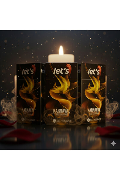 Lets Prezervatif Karnaval 12 li 3 ADET