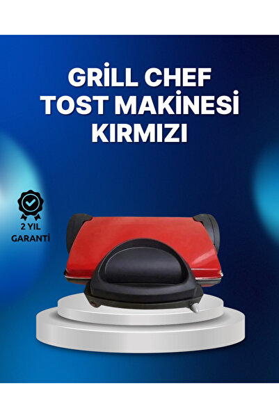 ZERO LAND Sptrns Toaster Red Cast Iron Plate 6+ Slice Multi-Capacity Grill (2...