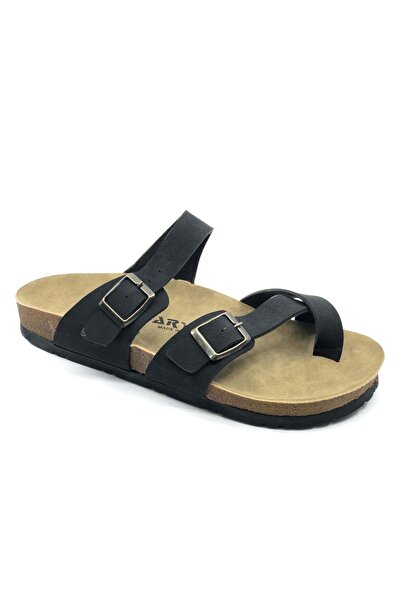 KCMN Aryan 20-320 Women's Orthopedic Flip Flops Black