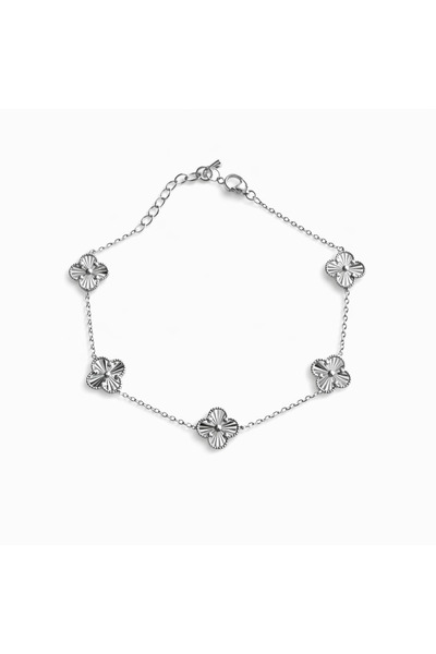 Venus Design Steel Clover Bracelet