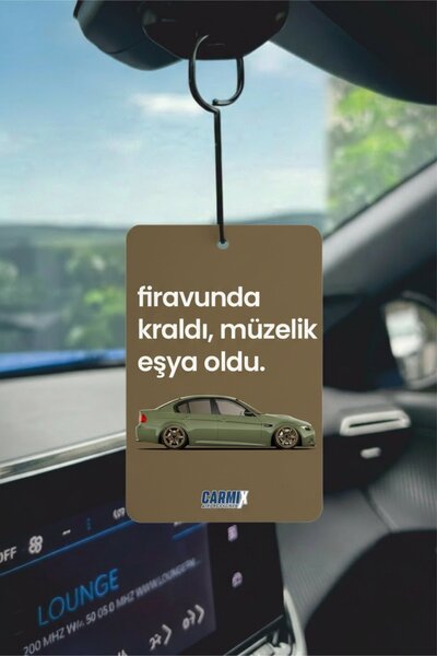 PROMOSYONİK Firavunda Kraldı Müzelik Eşya Oldu Tasarımlı Oto Kokusu