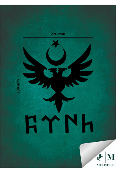 meristeed ملصق أنكا جوكتورك - للسيارة، الدراجة النارية، الخوذة، إلخ. للمواد ا...