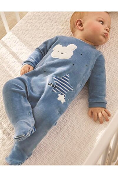 MAYORAL Baby velvet jumpsuit