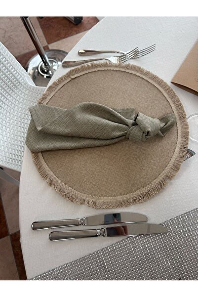 Gunwood Bohem Amerikan Servis Supla Dekoratif Sunumluk