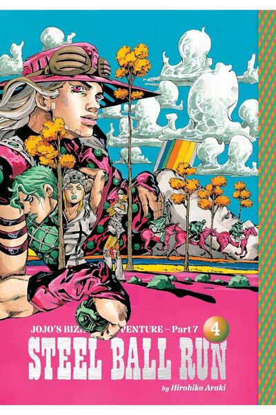 Viz Media JoJo's Bizarre Adventure: Part 7--Steel Ball Run,: Volume 4