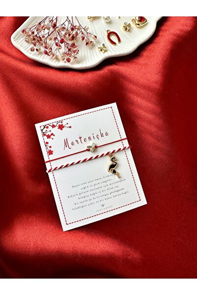 the canelif accessories سوار مارتينيشكا مع بطاقة - قابل للتعديل، تصميم خاص يج...