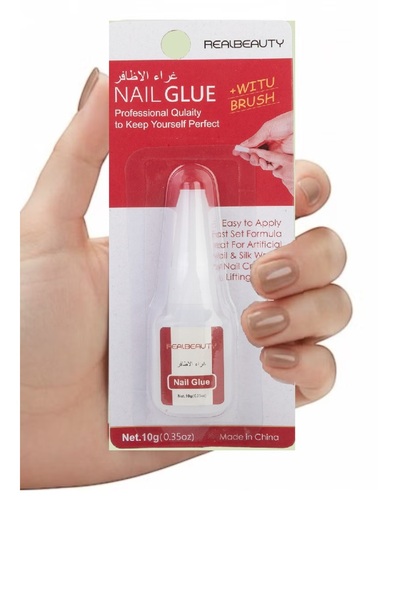 real beauty Professional quality nail glue to maintain your perfect look from...