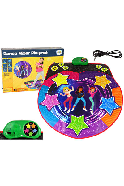 LEAN Star Dance Interactive Dance Mat with Music and Lights
