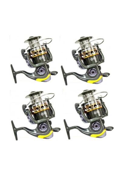 Cool Angel Set of 4 Glamour 7000 Reels, 10+1 bearings, front drag, S-Stroke s...