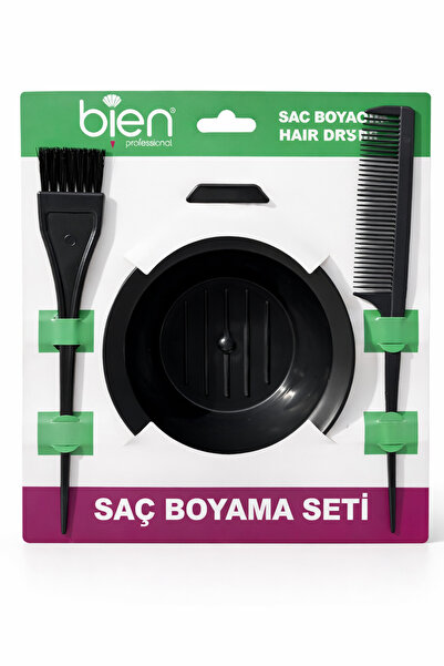 Bien Professional Saç Boyama Seti 3’lü Evde Profesyonel Uygulama ve Karıştırm...