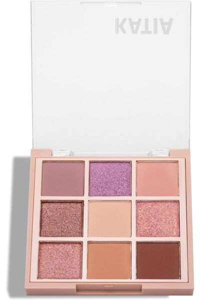 KATYA Eyeshadow Palette KES305, Natural Nude, Powder