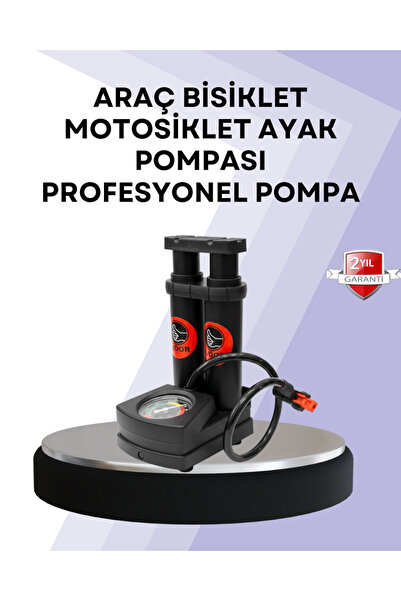 ZERO LAND SPTRNS pumpa za nogu sa manometrom za bicikle i (224215) vozila