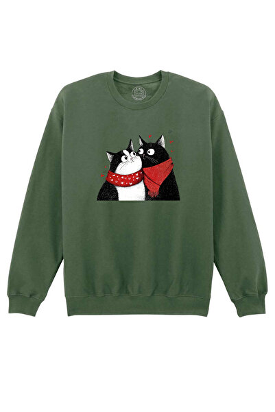 Cu Pisici Bluza Printata-Love U Furrever, Unisex, Valentine's Day