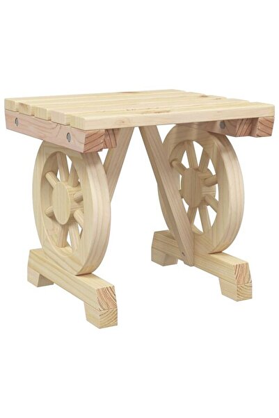 vidaxl Scaun de grădină, 40x36,5x38,5 cm, lemn masiv de molid