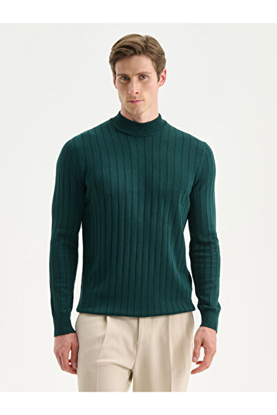LC Waikiki Selections I Half Fisherman Roba Collar Men's Knitwear Sweater fro...