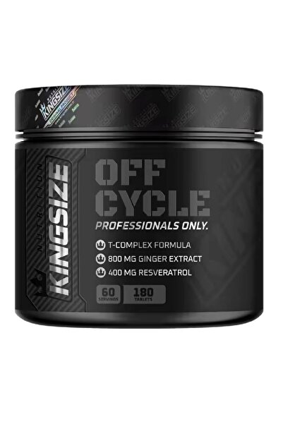 Kingsize Nutrition دورة إيقاف 180 قرص
