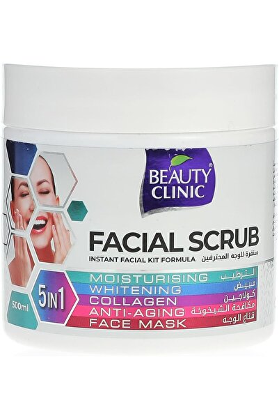 beauty clınıc 5-in-1 Silky White Facial Scrub 500 ml