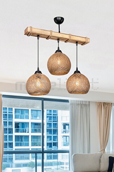 Saatistan Aspen 3'lü Koyu Kasa Kahve Çok Amaçlı Dekorasyon Seti