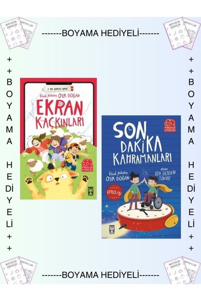 Timaş Yayınları Boyamalı Ekran Kaçkınları Son Dakika Kaçkınları Son Dakika Ka...