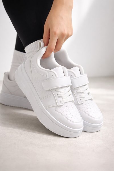 FLARF Frequent Patterned Medium Platform Sole Thick Shoes