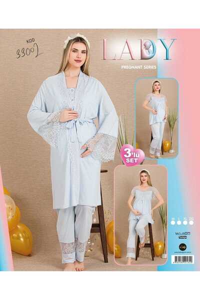 NightLove طقم ثوب نوم للحوامل